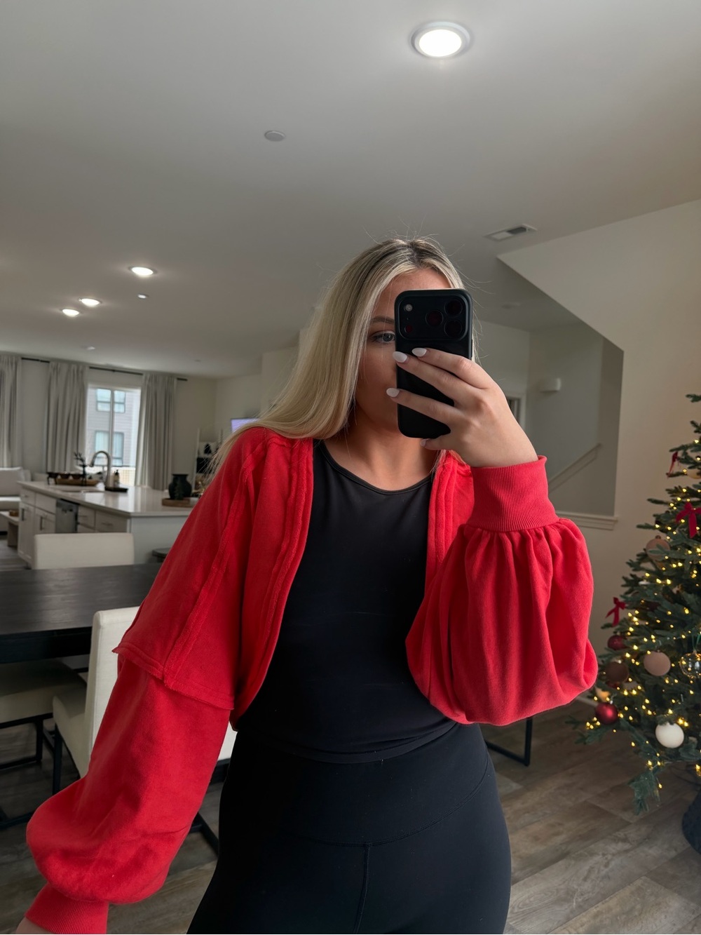 Ayla red bolero shrug nwt - Picture 14 of 16